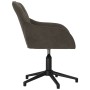 Sillas de comedor giratorias 2 unidades terciopelo gris oscuro de vidaXL, Sillas de comedor - Ref: Foro24-3103378, Precio: 15...