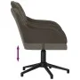 Swivel dining chairs 2 units dark gray velvet by vidaXL, dining chairs - Ref: Foro24-3103378, Price: 157,26 €, Discount: %