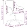 Swivel dining chairs 2 units dark gray velvet by vidaXL, dining chairs - Ref: Foro24-3103378, Price: 157,26 €, Discount: %