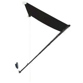 Toldo retráctil con LED gris antracita 150x150 cm de vidaXL, Toldos - Ref: Foro24-145915, Precio: 41,99 €, Descuento: %