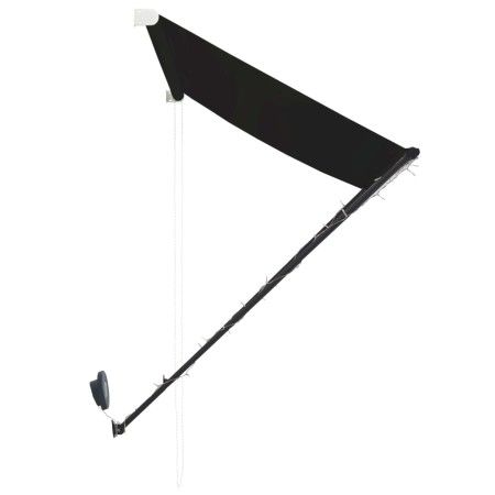 Toldo retráctil con LED gris antracita 150x150 cm de vidaXL, Toldos - Ref: Foro24-145915, Precio: 41,99 €, Descuento: %