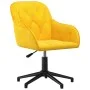 Sillas de comedor giratorias 2 uds terciopelo amarillo de vidaXL, Sillas de comedor - Ref: Foro24-3103384, Precio: 145,91 €, ...