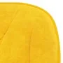 Sillas de comedor giratorias 2 uds terciopelo amarillo de vidaXL, Sillas de comedor - Ref: Foro24-3103384, Precio: 145,91 €, ...