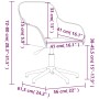 Sillas de comedor giratorias 2 uds terciopelo amarillo de vidaXL, Sillas de comedor - Ref: Foro24-3103384, Precio: 151,58 €, ...