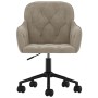 Sillas de comedor giratorias 2 uds de terciopelo gris claro de vidaXL, Sillas de comedor - Ref: Foro24-3103421, Precio: 154,3...