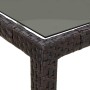 Mesa de comedor de jardín Marrón 250 x 100 x 75 cm en Mesas de jardín | Comprar online en Foru.es