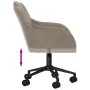 Sillas de comedor giratorias 2 uds de terciopelo gris claro de vidaXL, Sillas de comedor - Ref: Foro24-3103421, Precio: 151,8...