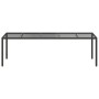 Mesa de comedor de jardín Negro Puro 250 x 100 x 75 cm en Mesas de jardín | Comprar online en Foru.es