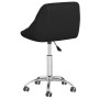 Sillas de comedor giratorias 4 unidades cuero sintético negro de vidaXL, Sillas de comedor - Ref: Foro24-3088666, Precio: 267...