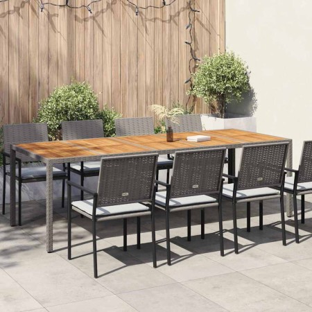 Mesa de comedor de jardín Gris 250 x 100 x 75 cm en Mesas de jardín | Comprar online en Foru.es
