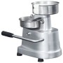 Prensa de hamburguesas y 500 papeles para separar aluminio 13cm de vidaXL, Herramientas y utensilios de cocina - Ref: Foro24-...
