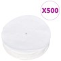 Prensa de hamburguesas y 500 papeles para separar aluminio 13cm de vidaXL, Herramientas y utensilios de cocina - Ref: Foro24-...