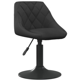 Silla de comedor de terciopelo negro de vidaXL, Sillas de comedor - Ref: Foro24-3088810, Precio: 83,55 €, Descuento: %