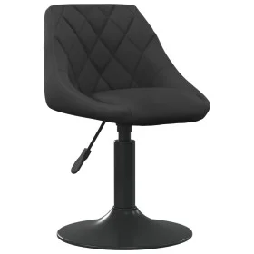 Silla de comedor de terciopelo negro de vidaXL, Sillas de comedor - Ref: Foro24-3088810, Precio: 82,16 €, Descuento: %