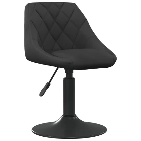 Silla de comedor de terciopelo negro de vidaXL, Sillas de comedor - Ref: Foro24-3088810, Precio: 82,16 €, Descuento: %