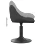 Silla de comedor de terciopelo negro de vidaXL, Sillas de comedor - Ref: Foro24-3088810, Precio: 82,16 €, Descuento: %