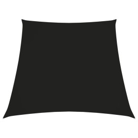 Toldo de vela trapezoidal de tela oxford negro 3/5x4 m en Sombrillas | Comprar online en Foru.es