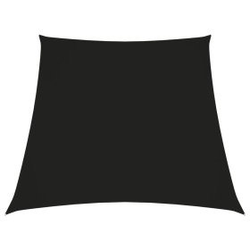 Toldo de vela trapezoidal de tela oxford negro 3/5x4 m en Sombrillas | Comprar online en Foru.es
