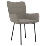 Sillas de comedor 2 unidades terciopelo gris claro de vidaXL, Sillas de comedor - Ref: Foro24-344820, Precio: 138,97 €, Descu...