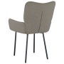 Sillas de comedor 2 unidades terciopelo gris claro de vidaXL, Sillas de comedor - Ref: Foro24-344820, Precio: 138,97 €, Descu...