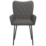 Sillas de comedor 2 unidades tela gris oscuro de vidaXL, Sillas de comedor - Ref: Foro24-344832, Precio: 131,15 €, Descuento: %