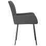 Sillas de comedor 2 unidades tela gris oscuro de vidaXL, Sillas de comedor - Ref: Foro24-344832, Precio: 131,15 €, Descuento: %