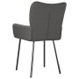 Sillas de comedor 2 unidades tela gris oscuro de vidaXL, Sillas de comedor - Ref: Foro24-344832, Precio: 131,15 €, Descuento: %