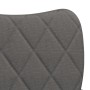 Sillas de comedor 2 unidades tela gris oscuro de vidaXL, Sillas de comedor - Ref: Foro24-344832, Precio: 131,15 €, Descuento: %