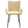 Sillas de comedor 2 unidades terciopelo crema de vidaXL, Sillas de comedor - Ref: Foro24-344807, Precio: 94,69 €, Descuento: %