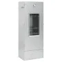 Horno ahumador de barbacoa con mesa acero galvanizado de vidaXL, Barbacoas - Ref: Foro24-3187615, Precio: 240,34 €, Descuento: %