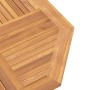 Mesa de jardín plegable madera maciza de teca 110x110x75 cm en Mesas de jardín | Comprar online en Foru.es