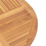 Mesa de jardín plegable madera maciza de teca Ø 110x75 cm en Mesas de jardín | Comprar online en Foru.es