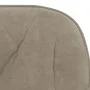 2 Stück drehbare Esszimmerstühle aus hellgrauem Samt von vidaXL, Essstühle - Ref: Foro24-3103377, Preis: 152,12 €, Rabatt: %