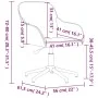 2 Stück drehbare Esszimmerstühle aus hellgrauem Samt von vidaXL, Essstühle - Ref: Foro24-3103377, Preis: 152,12 €, Rabatt: %
