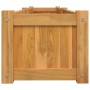 Arriate de madera maciza de teca 150x30x25 cm en Macetas y jardineras | Comprar online en Foru.es