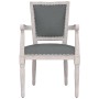 Silla de comedor tela gris oscuro de vidaXL, Sillas de comedor - Ref: Foro24-344495, Precio: 182,20 €, Descuento: %