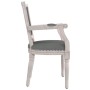 Silla de comedor tela gris oscuro de vidaXL, Sillas de comedor - Ref: Foro24-344495, Precio: 182,20 €, Descuento: %