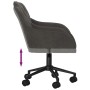 Sillas de comedor giratorias 2 unidades terciopelo gris oscuro de vidaXL, Sillas de comedor - Ref: Foro24-3103422, Precio: 16...