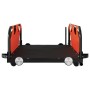 Remolque para bicicletas hierro y tela Oxford naranja de vidaXL, Remolques para bicicletas - Ref: Foro24-94159, Precio: 79,18...