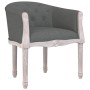Silla de comedor tela gris oscuro de vidaXL, Sillas de comedor - Ref: Foro24-344502, Precio: 156,39 €, Descuento: %
