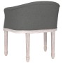 Silla de comedor tela gris oscuro de vidaXL, Sillas de comedor - Ref: Foro24-344502, Precio: 156,39 €, Descuento: %