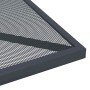 Mesa de jardín de malla de acero gris antracita 50x50x72 cm en Mesas de jardín | Comprar online en Foru.es