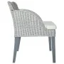 Silla de comedor con cojín ratán natural gris de vidaXL, Sillas de comedor - Ref: Foro24-325485, Precio: 109,69 €, Descuento: %