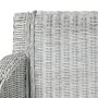 Sillas de comedor con cojines 2 unidades ratán natural gris de vidaXL, Sillas de comedor - Ref: Foro24-325488, Precio: 168,84...