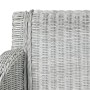 Sillas de comedor con cojines 2 unidades ratán natural gris de vidaXL, Sillas de comedor - Ref: Foro24-325488, Precio: 170,71...