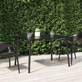 Mesa de jardín acero gris antracita 110x80x71 cm en Mesas de jardín | Comprar online en Foru.es