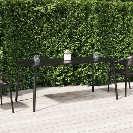 Mesa de jardín acero gris antracita 165x80x71 cm en Mesas de jardín | Comprar online en Foru.es
