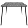 Mesa de jardín acero gris antracita 200x100x71 cm en Mesas de jardín | Comprar online en Foru.es