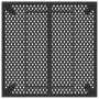 Mesa de jardín de acero gris antracita 100x100x72 cm en Mesas de jardín | Comprar online en Foru.es