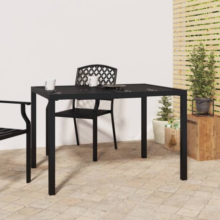 Mesa de jardín de acero gris antracita 110x80x72 cm en Mesas de jardín | Comprar online en Foru.es